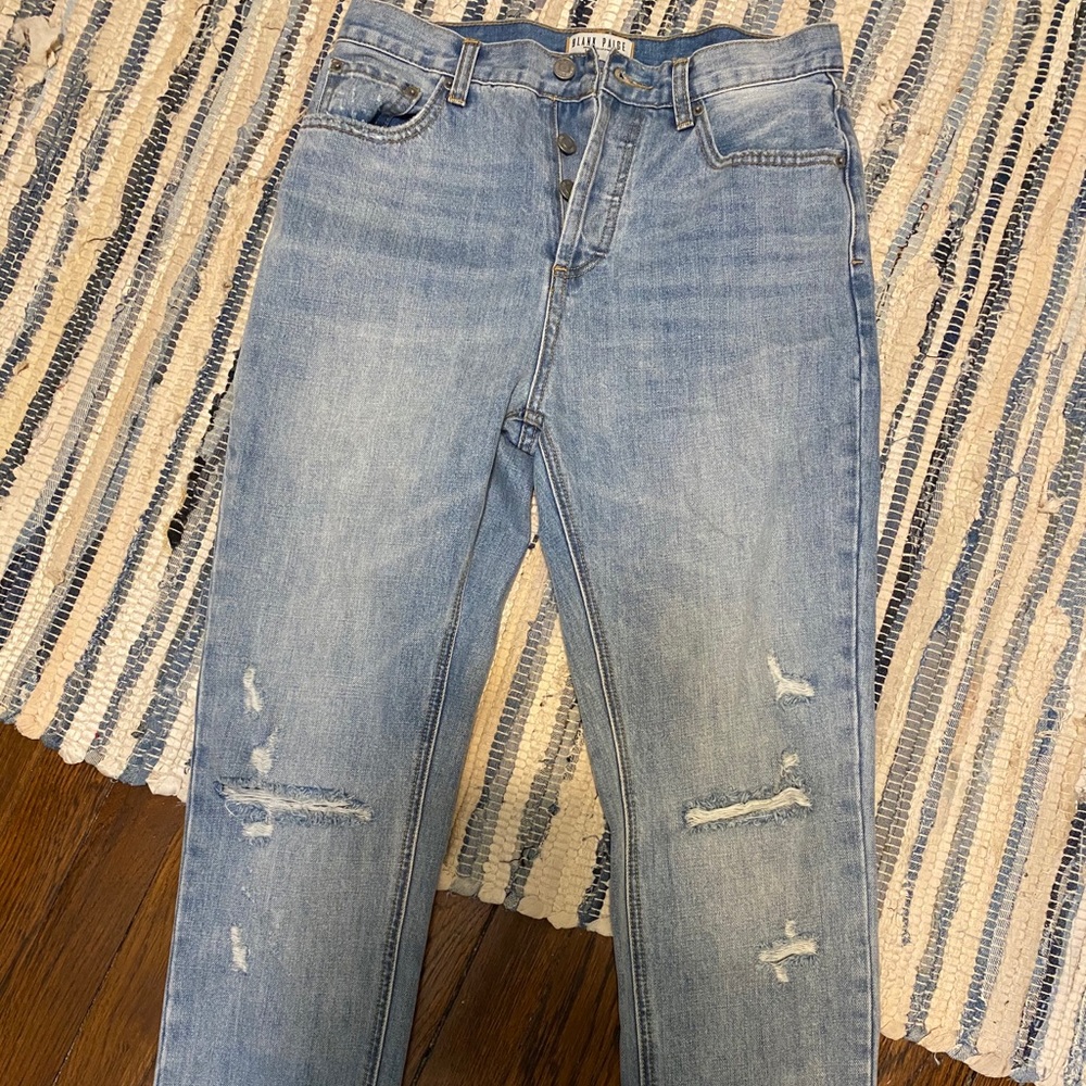 These Three Boutique Tori Straight Leg Denim!!!